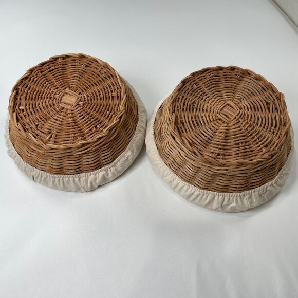 Ballerina Farm Willa Sourdough Starter & Set of 2 Proofing Wicker Cloth Baskets - Picture 7 of 16